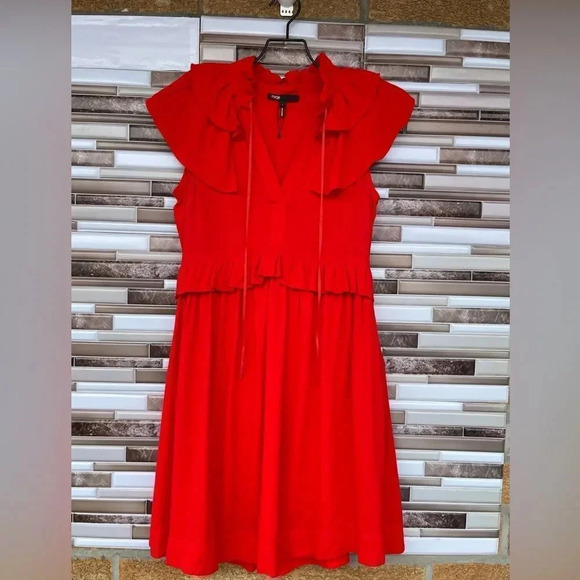 MAJE Rutta Dress size 1 - Picture 3 of 16